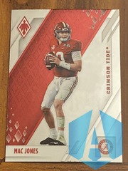 2022 Panini Chronicles Phoenix Draft #6 Mac Jones Alabama Crimson Tide